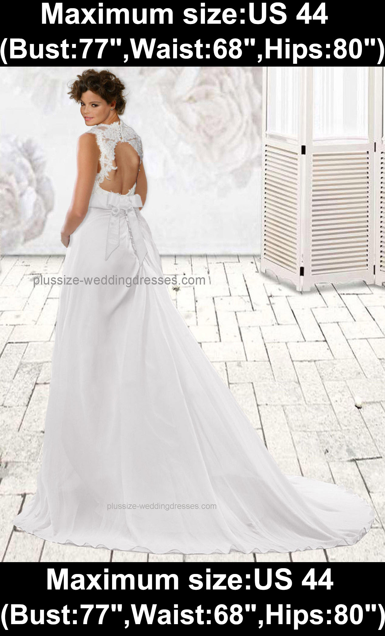 african americans plus size wedding dresses