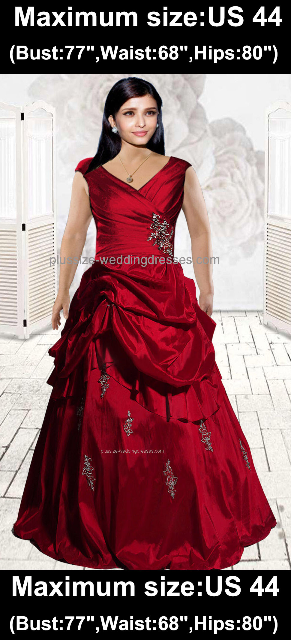 colored plus size wedding dresses