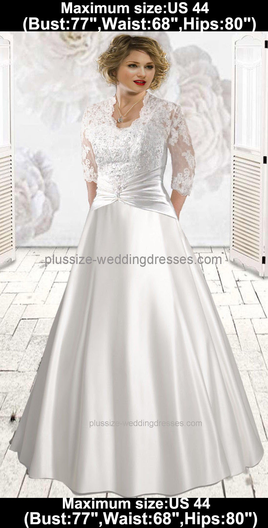 formal wear plus size wedding dresses