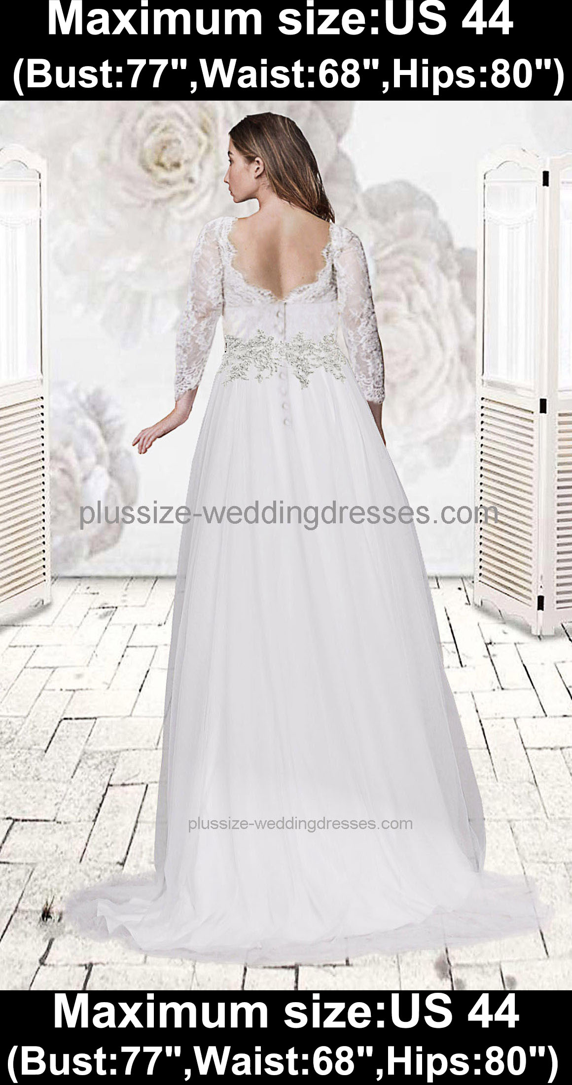 handmade plus size wedding dresses