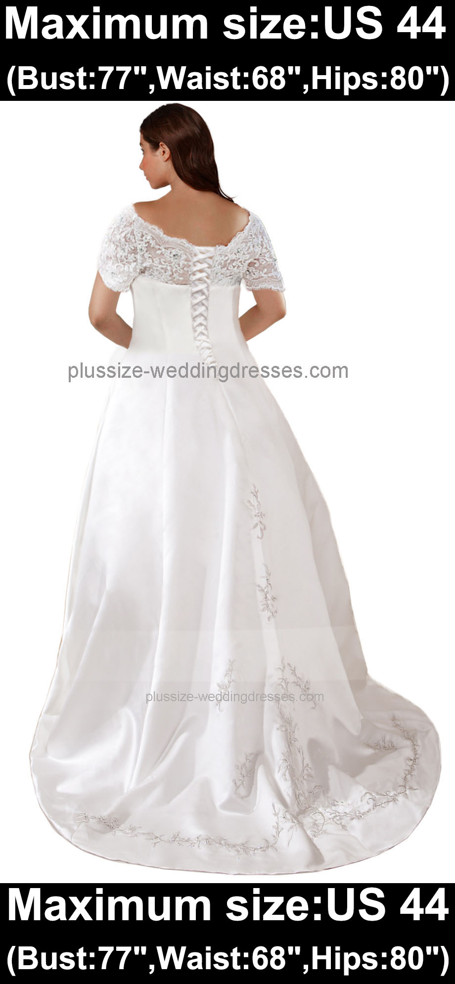 nice plus size wedding dresses