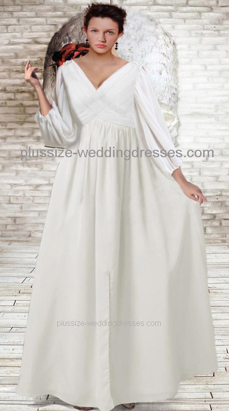 simple plus size wedding dresses